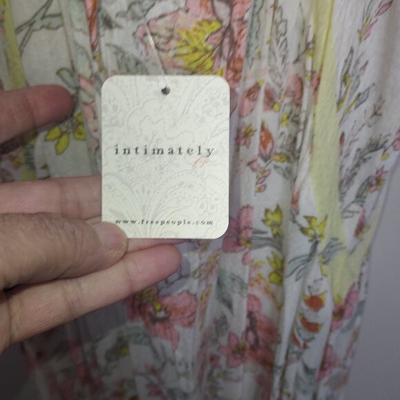 Nwt Free People " There she goes" printed slip dress. - Picture 5 of 8